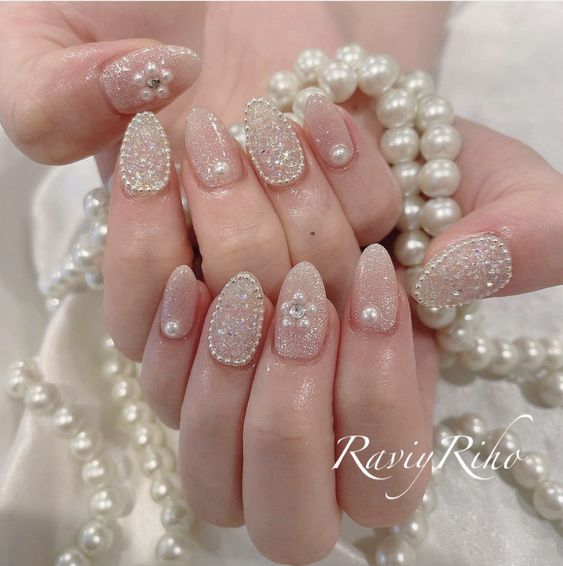 Hủ Đá Rắc Sáng Lấp Lánh Cao Cấp Trang Trí Móng Đủ Màu