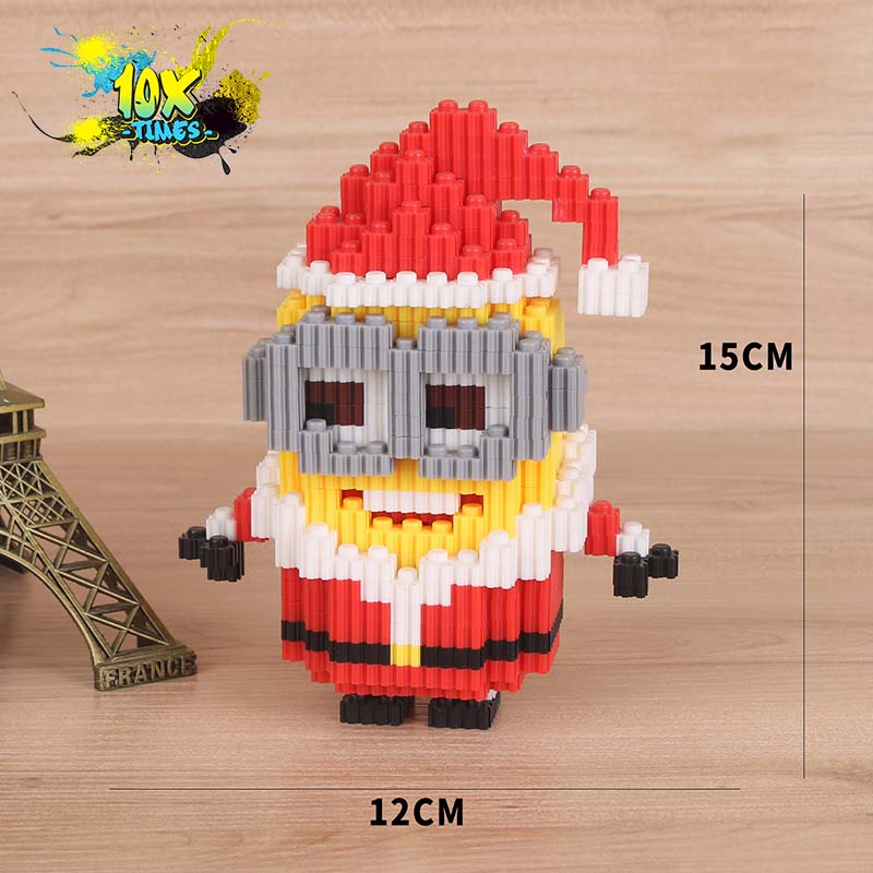 Lego 3d Minions dễ thương (cute) kẻ cắp mặt trăng qùa tặng sinh nhật trẻ em bạn trai bạn gái 10xtimes