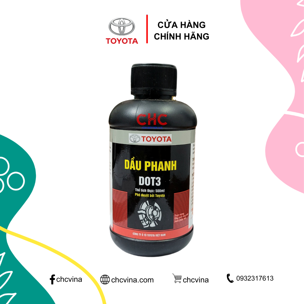 Dầu phanh dầu thắng Toyota DOT3 [CHÍNH HÃNG]