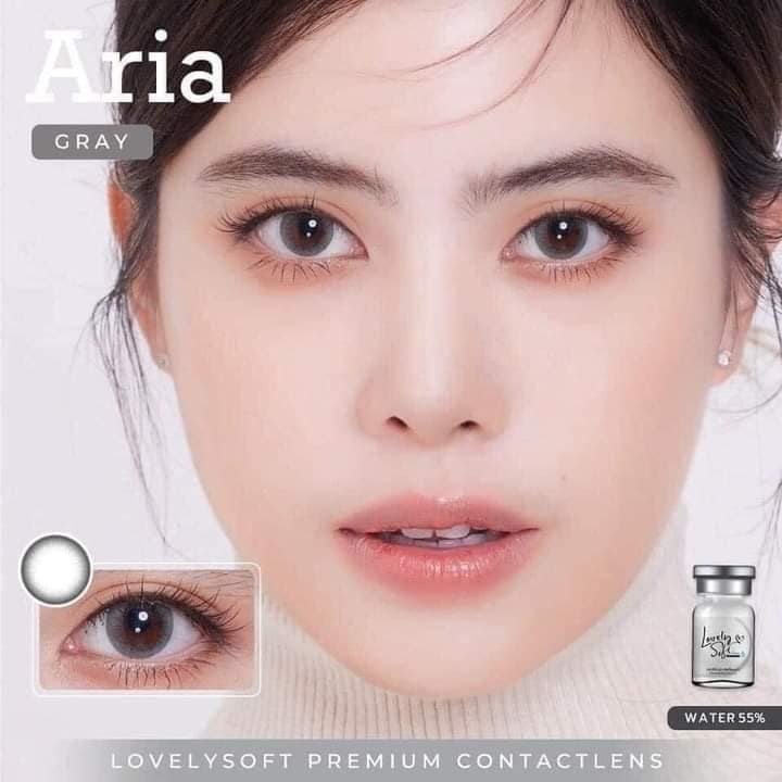 Kính áp tròng [ lens mắt ] GRAY 14.0 -14.2mm [ Tú Mây Contact Lens Bình Dương ]