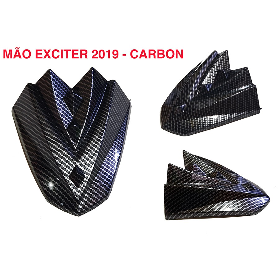 Mão (Chắn gió) cho xe EXCITER 2019 (carbon)