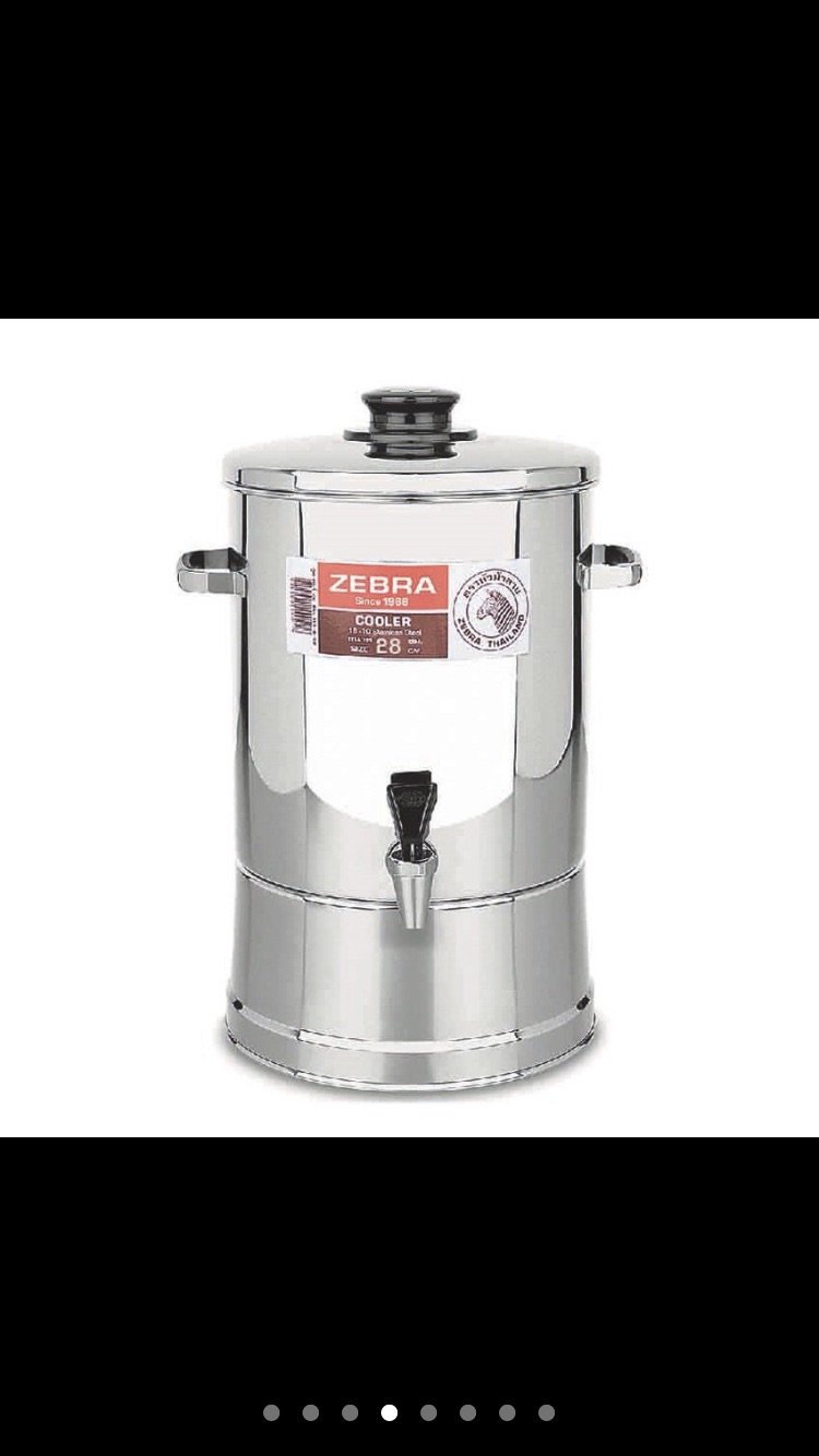 [HCM]Bình đựng nước inox 304 ZEBRA   IN -NT
