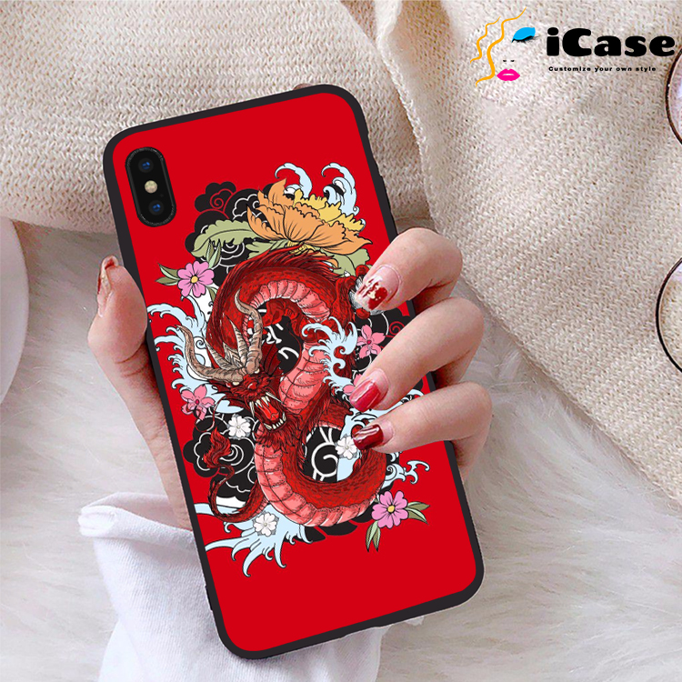 Ốp lưng iPhone Xs Max viền dẻo TPU BST Rong