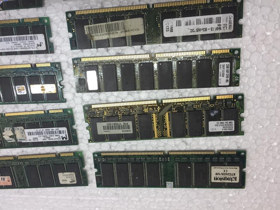 Ram SDRam Máy tính 128Mb PC 100 PC 133