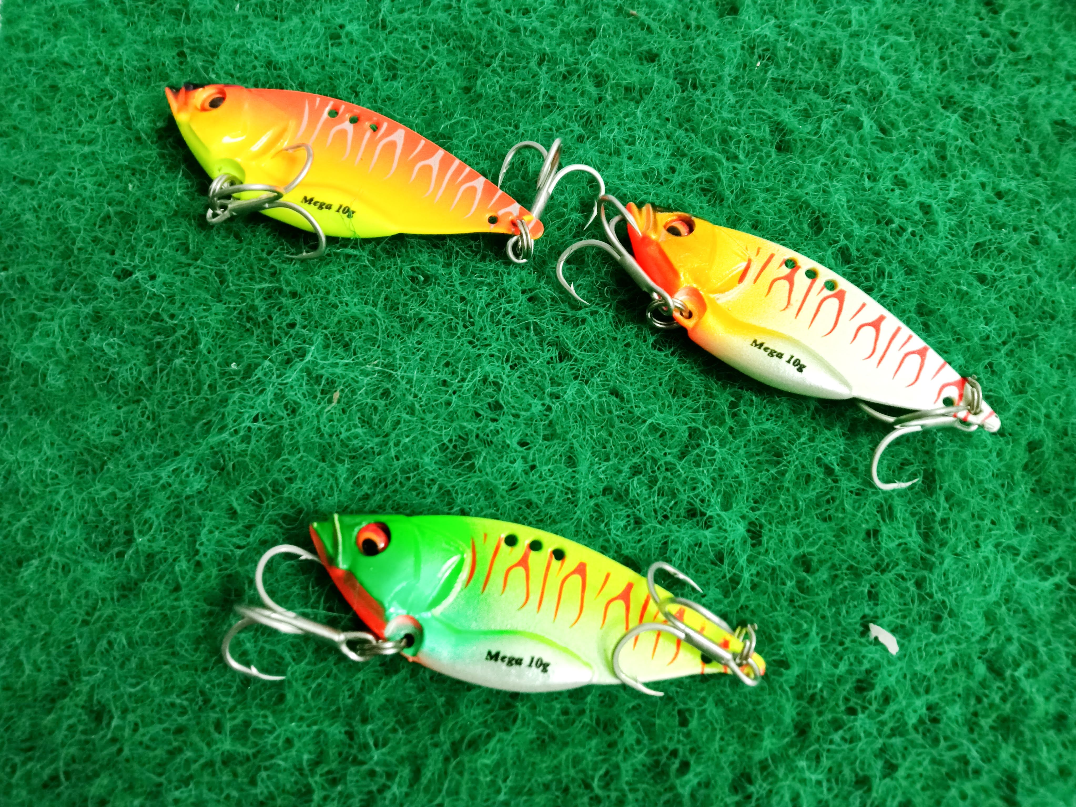 [HCM]Mồi giả cá sắt Metal Jig 10g combo 3 sp 3 mau LURE LÓC CHẼM ( hàng đẹp y hình)