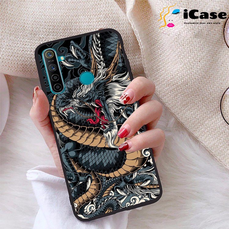 Ốp lưng Realme 5 viền dẻo TPU BST Rong