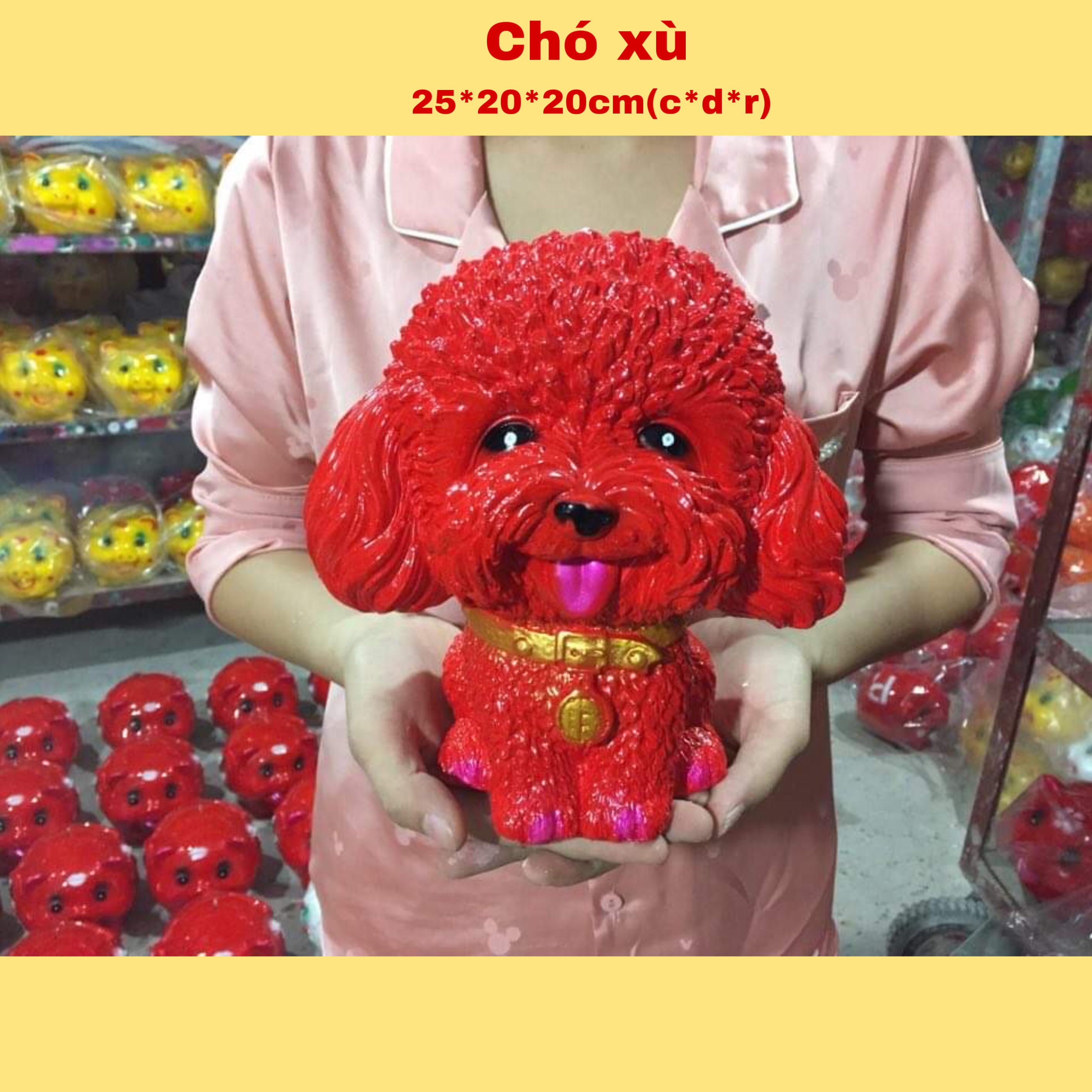 Lợn đất tiết kiệm (chó xù tiết kiệm)