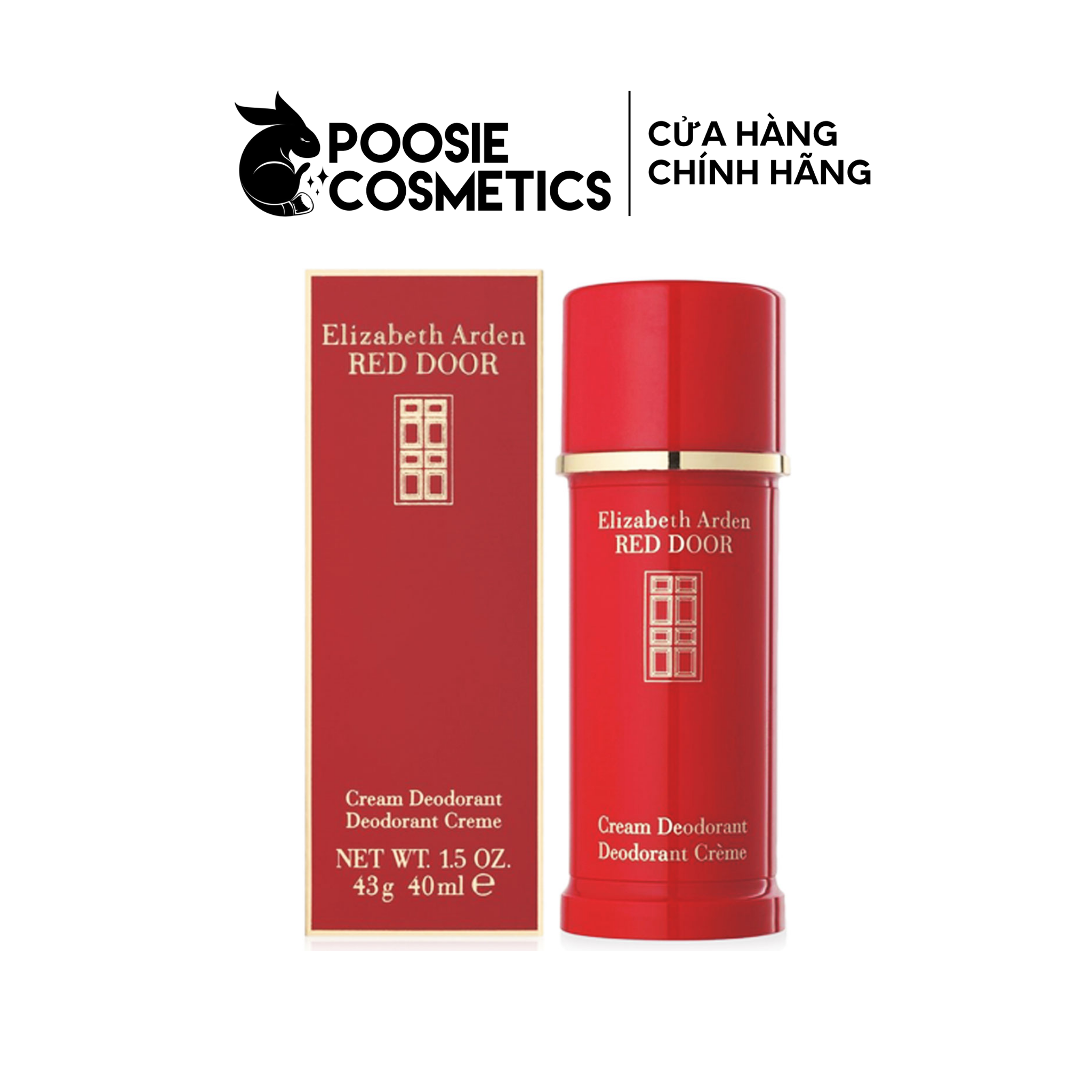 Lăn khử mùi Elizabeth Arden Red Door Cream Deodorant 40g