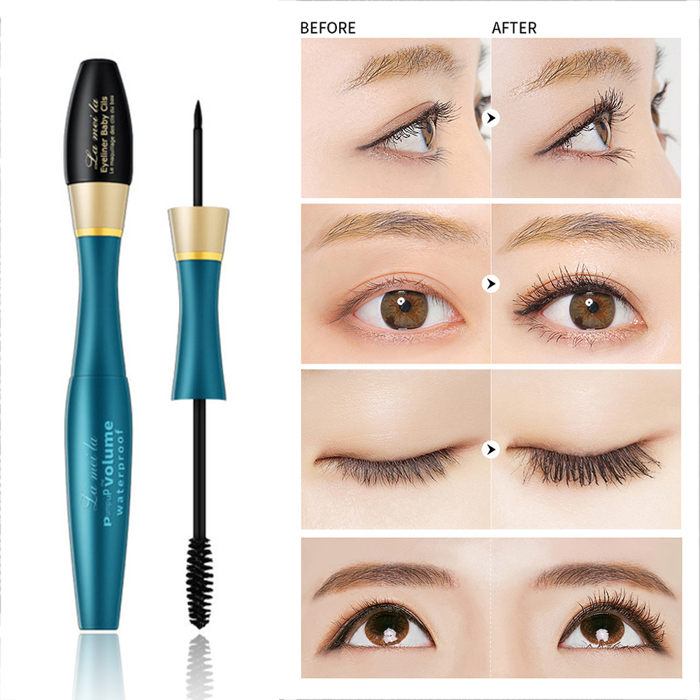 [HCM]Mascara Chuốt Mi Và Gel Kẻ Mắt 2 Đầu