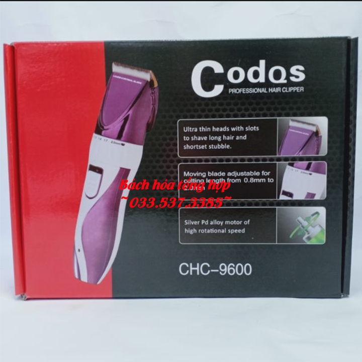 Tông đơ cắt tóc Codos CHC-9600