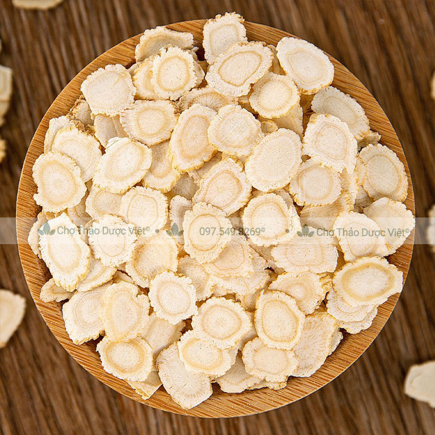 Sâm tây dương thái lát mỏng 100g, sâm hoàng kì, tây dương sâm, dùng pha trà, hầm canh, tốt cho sức khỏe