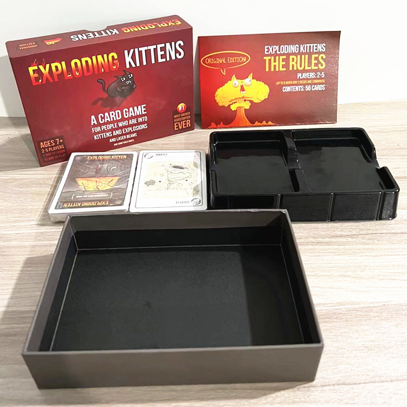 Mèo nổ - Exploding Kittens giá rẻ bản tiếng Anh và các bản mở rộng của boardgame Mèo nổ