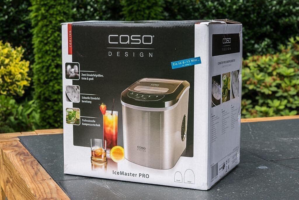 Máy làm đá CASO IceMaster  Pro 3301- hàng nhập Đức; Làm đá nhanh chóng chỉ mất 6-13p