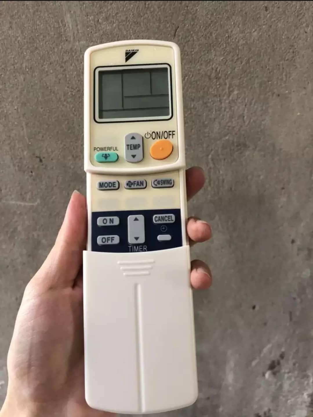 ĐIỀU KHIỂN điều hòa ĐAIKIN 1 chiều
