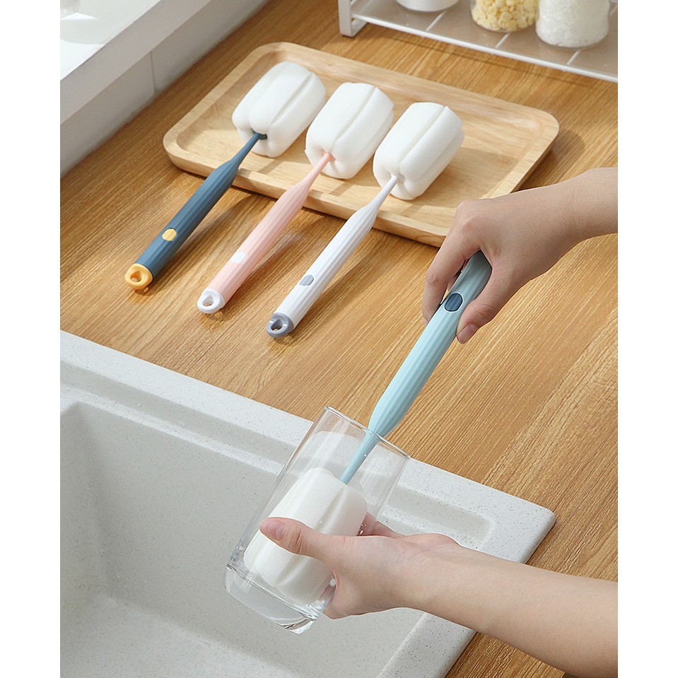 Cây Cọ Rửa Cao Cấp- Cọ Rửa Ly Bình Nước Bình Giữ Nhiệt