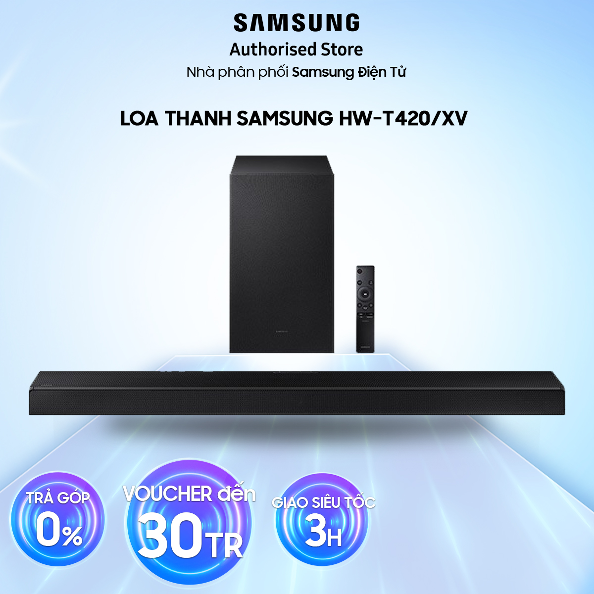 HW-T420 - Loa thanh soundbar Samsung 2.1ch 150W