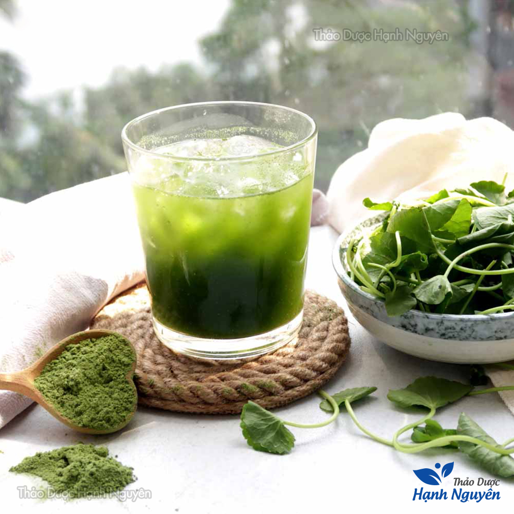 Bột rau má 100g, nguyên chất, sấy lạnh, nước uống detox, giảm cân, thanh nhiệt, ngừa mụn, đẹp da