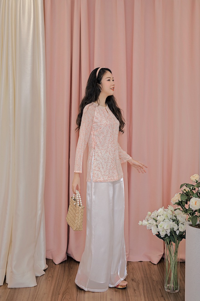 Sumire Store Áo bà ba Cách tân Út Hoa - 07 màu