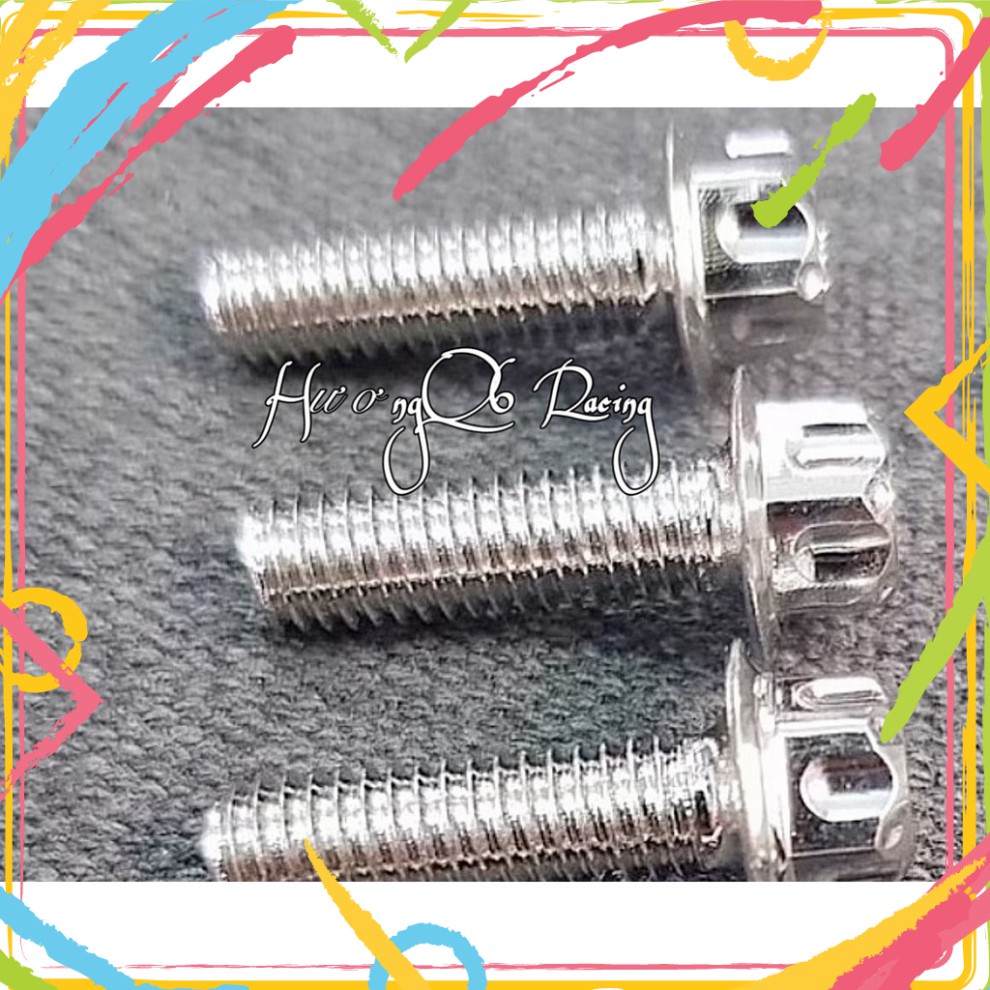 Ốc Salaya Inox 304 8li Chiều Dài Đầy Đủ Các Size