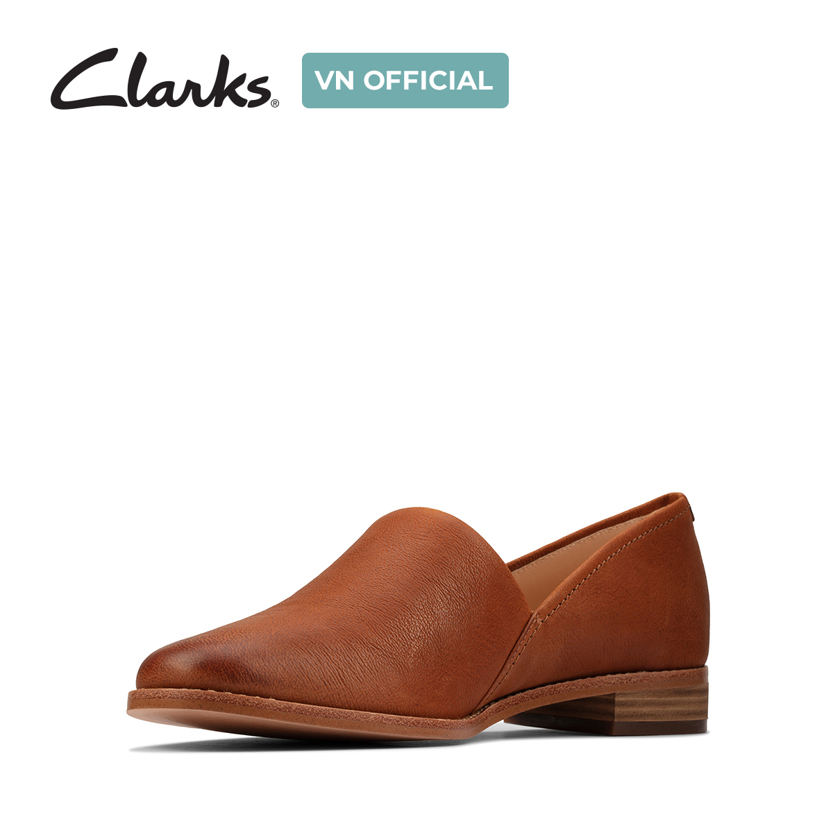 Giày Lười Da Nữ Clarks - Pure Easy