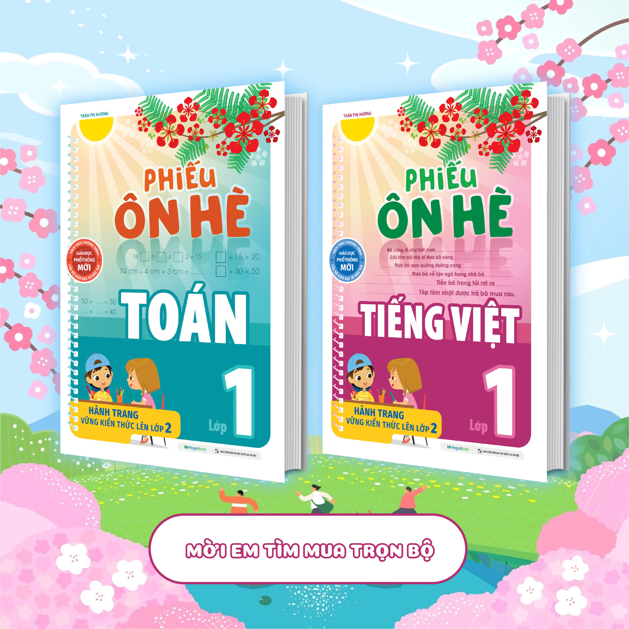 Sách Phiếu ôn hè Tiếng Việt lớp 1
