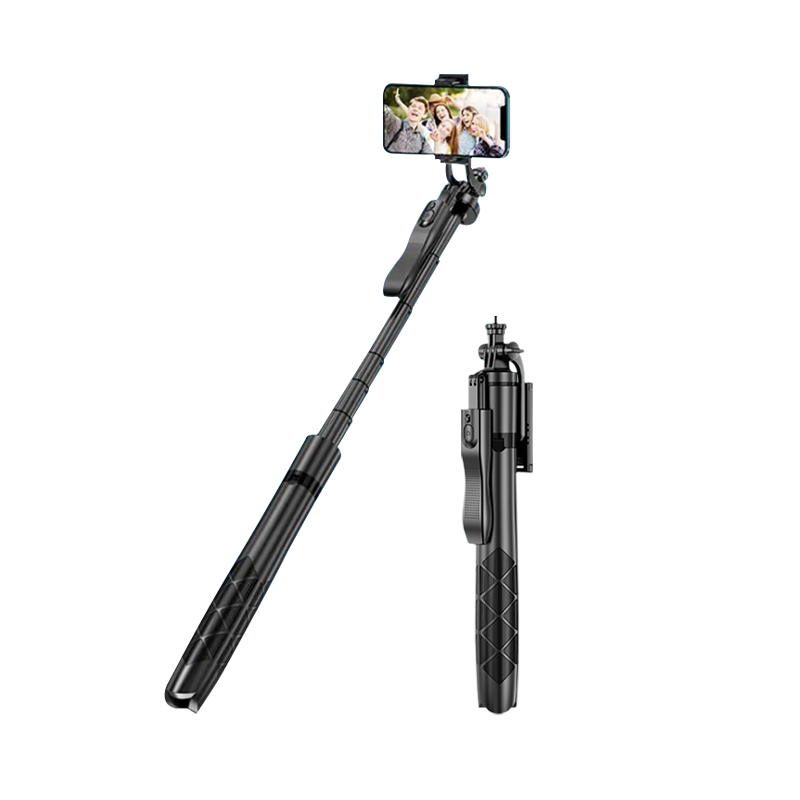 Wireless selfie stick tripod stand foldable monopod for GoPro action cameras smartphones