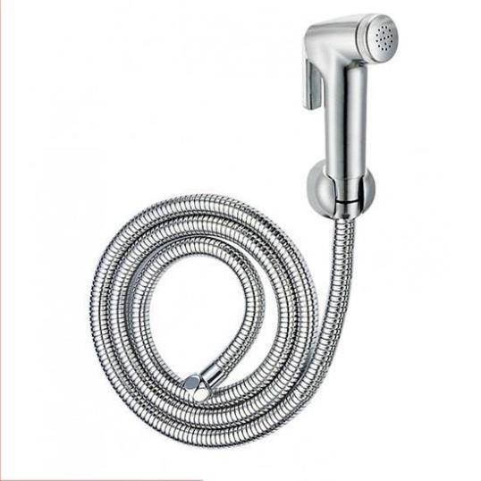 Vòi Xịt Vệ Sinh xịt bồn cầu Cao Cấp và dây inox 304 XỊT XI CÒ TRƠN 206804 TL