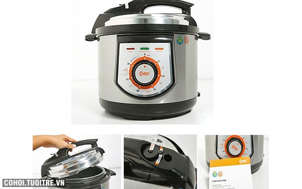 Nồi áp suất điện Comet CM6150 5 lít