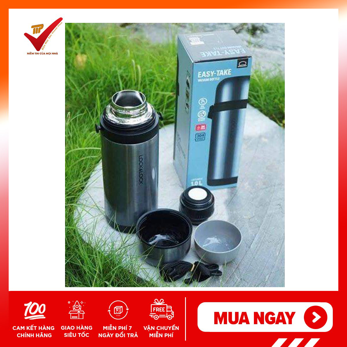 [Chính Hãng] Bình giữ nhiệt Lock&Lock 1000ml LHC1439