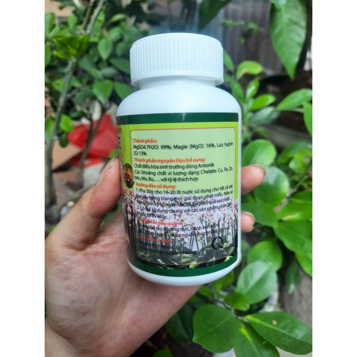 [Giá sỉ] Super magie phân bón dành cho lan, cây cảnh mới (100g)