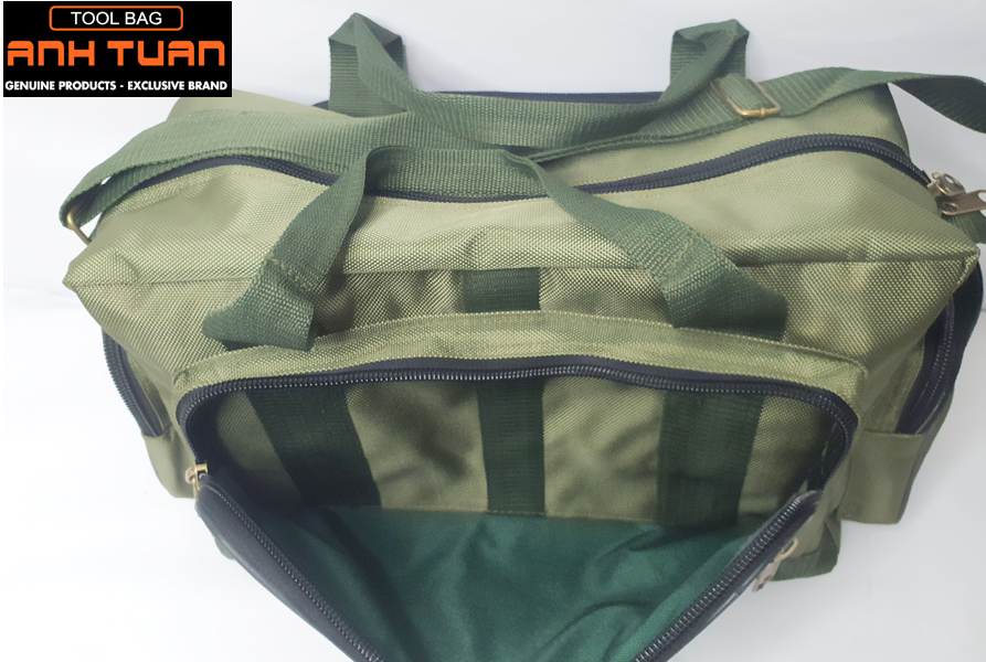 [HCM]Túi đựng đồ nghề - Ngang size đại 7 ngăn (may 2 đường chỉ)