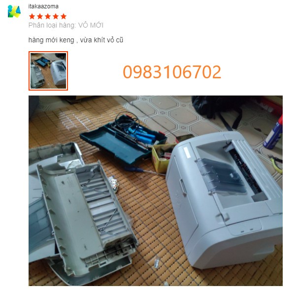 Bộ vỏ nhựa máy in hp 1020 MỚI