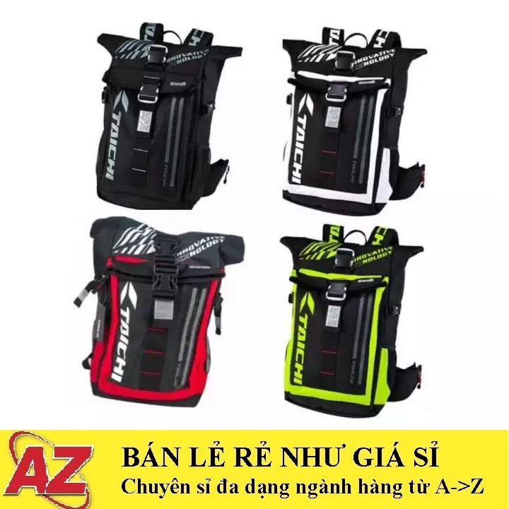 Balo chống nước taichi rsb272 có đèn led đi đêm 3 chế độ