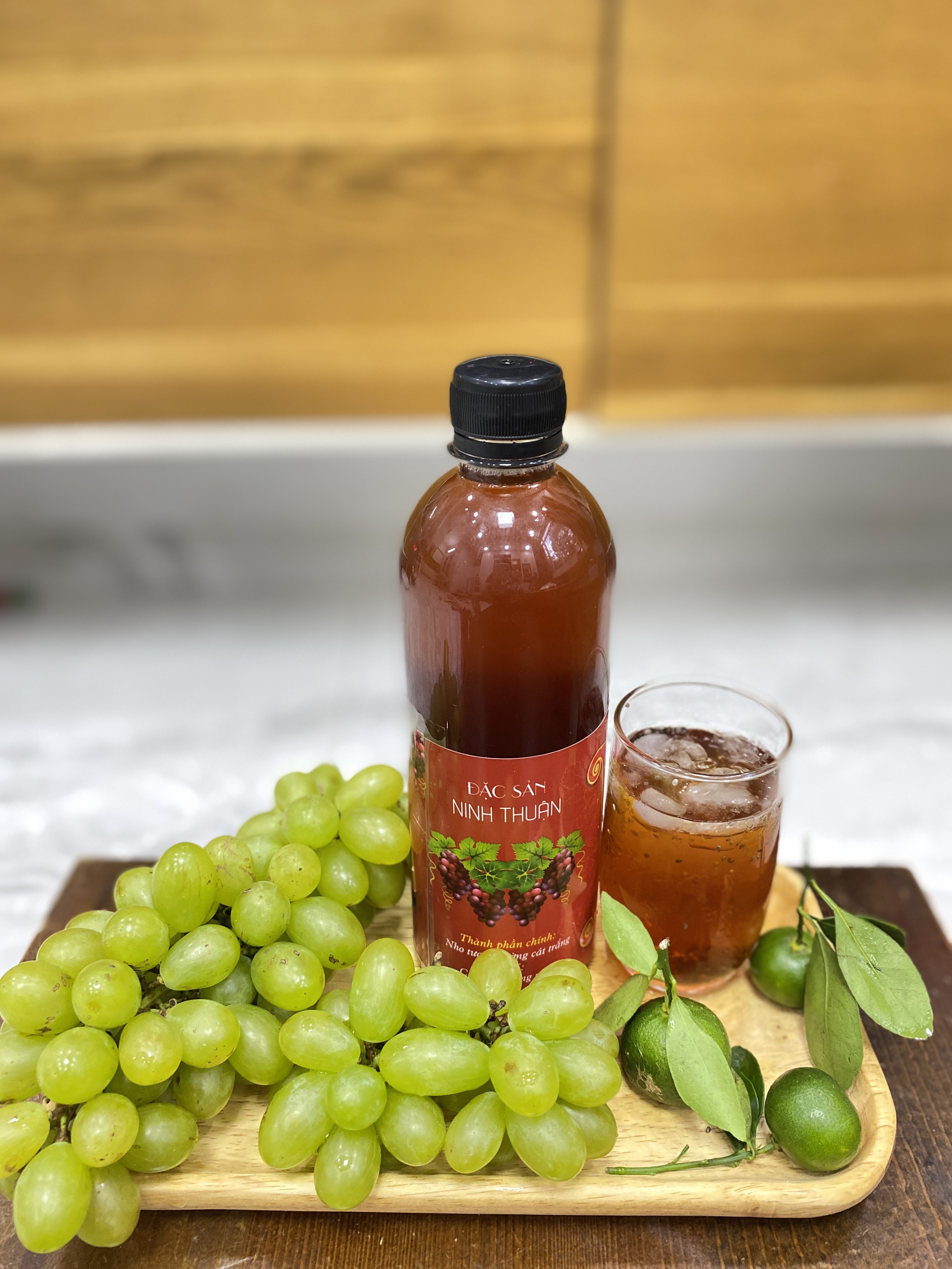 Nước Nho lên men nhà tự ủ thơm ngon [Đặc sản Phan Rang - Ninh Thuận]
