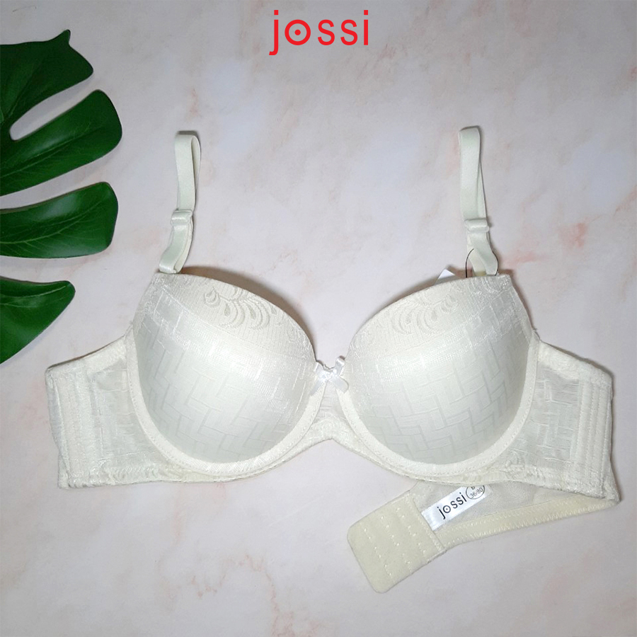 Áo lót ren lưới mút dày cúp xéo - Jossi 1059