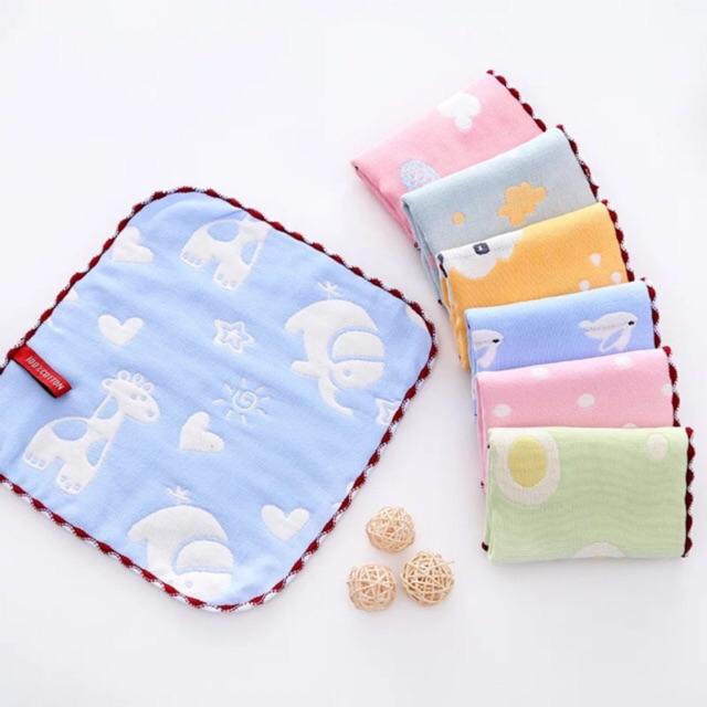 [HÀNG ĐẸP] Sét 10 Khăn Sữa LEE LEE 6 Lớp