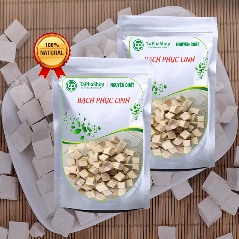 Bạch phục linh khô 100g, Bạch linh khô - Tấn Phát