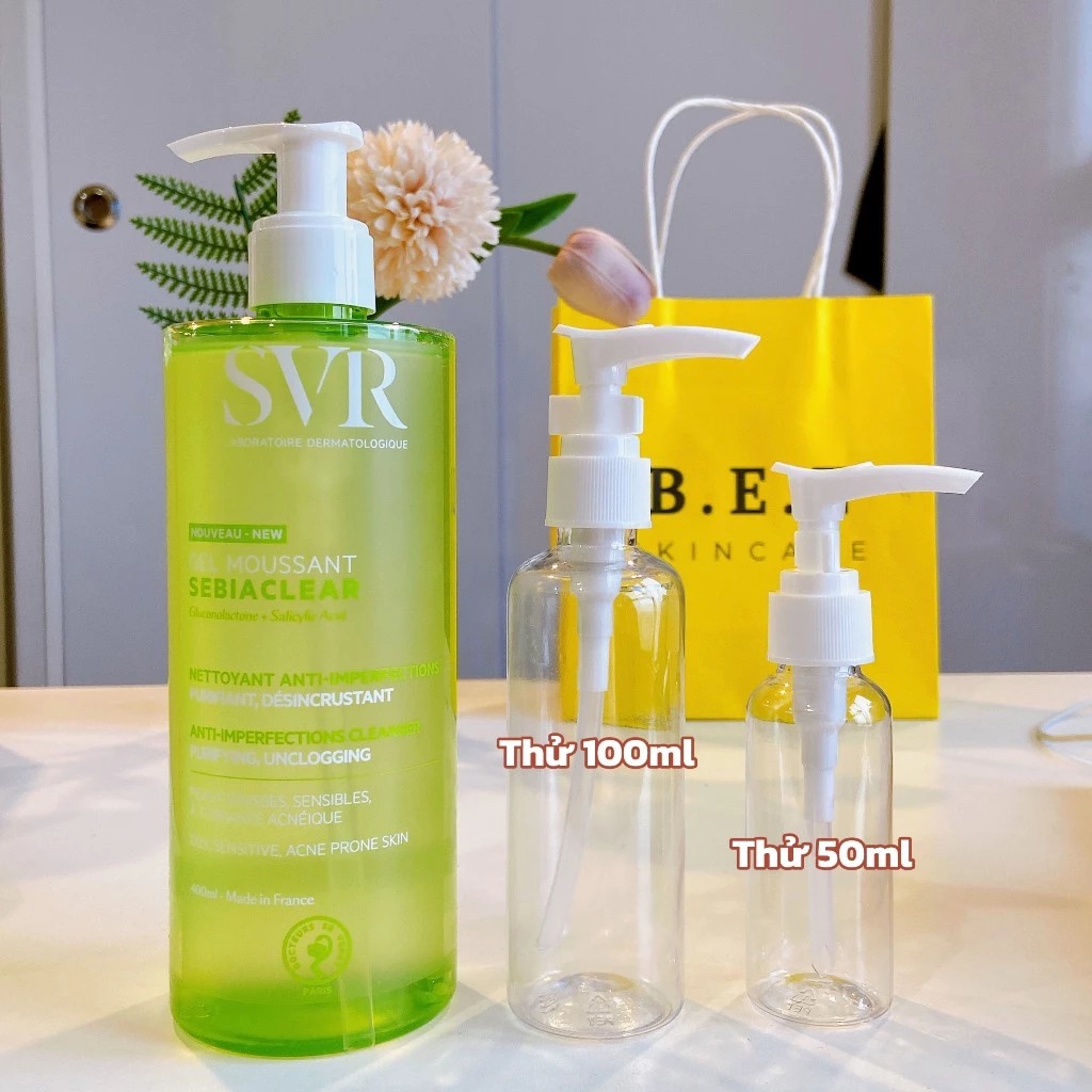 Sữa rửa mặt SVR SEBIACLEAR Gel Moussant 400ml