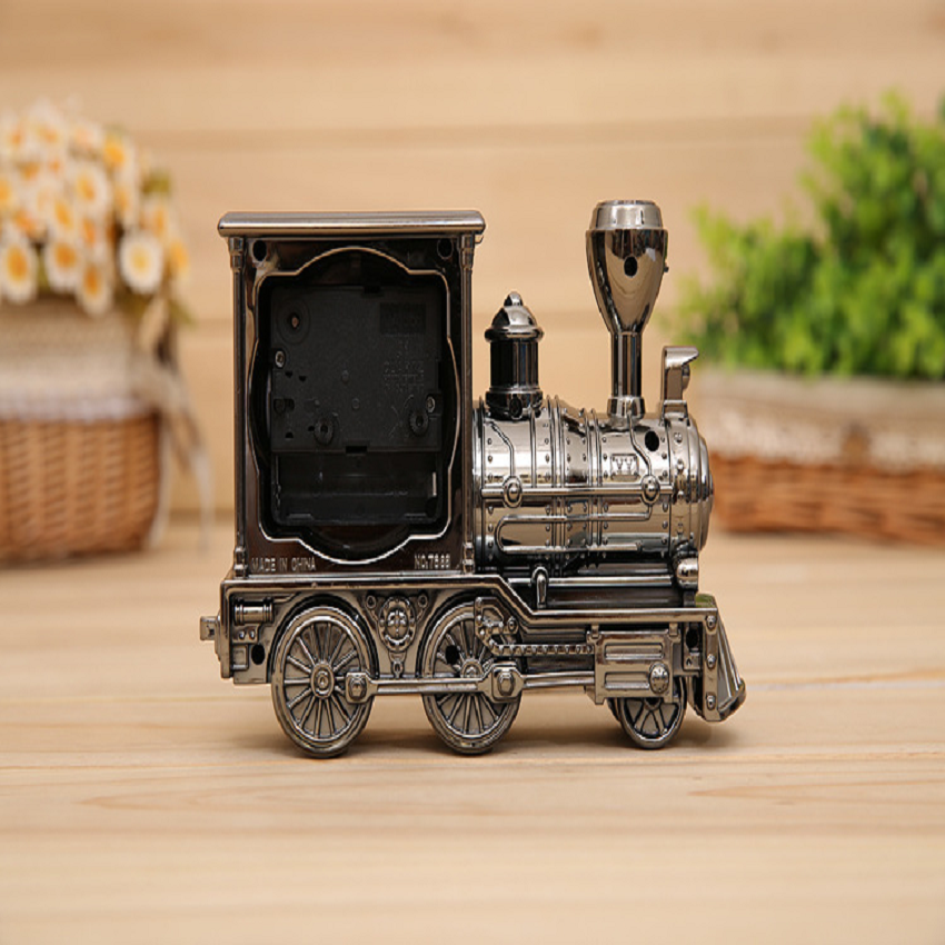 (Giá Sỉ Rẻ) Đồng hồ để bàn, báo thức hình xe lửa , tàu hỏa