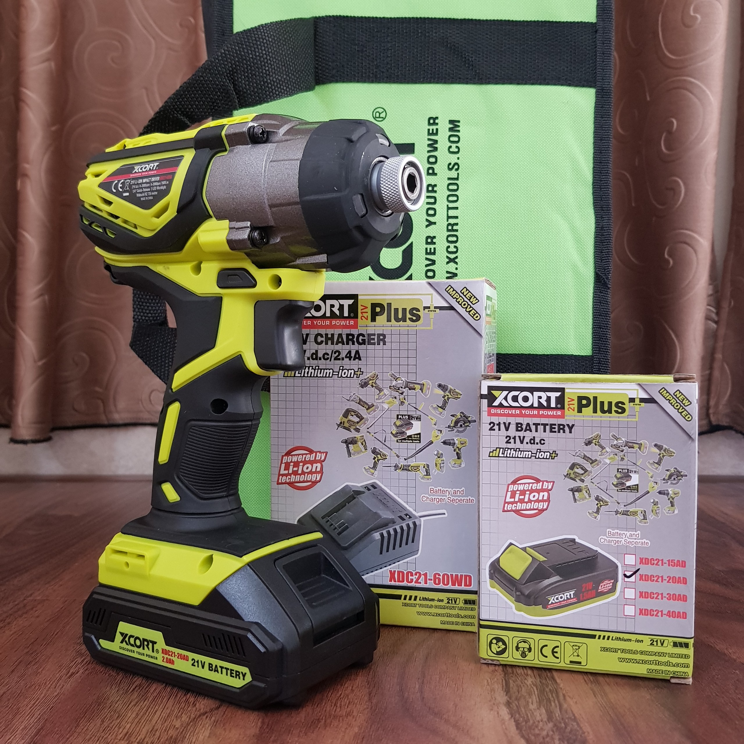 Máy vặn vít dùng pin-Máy vặn vít XCORT 20/21V [CHÍNH HÃNG]