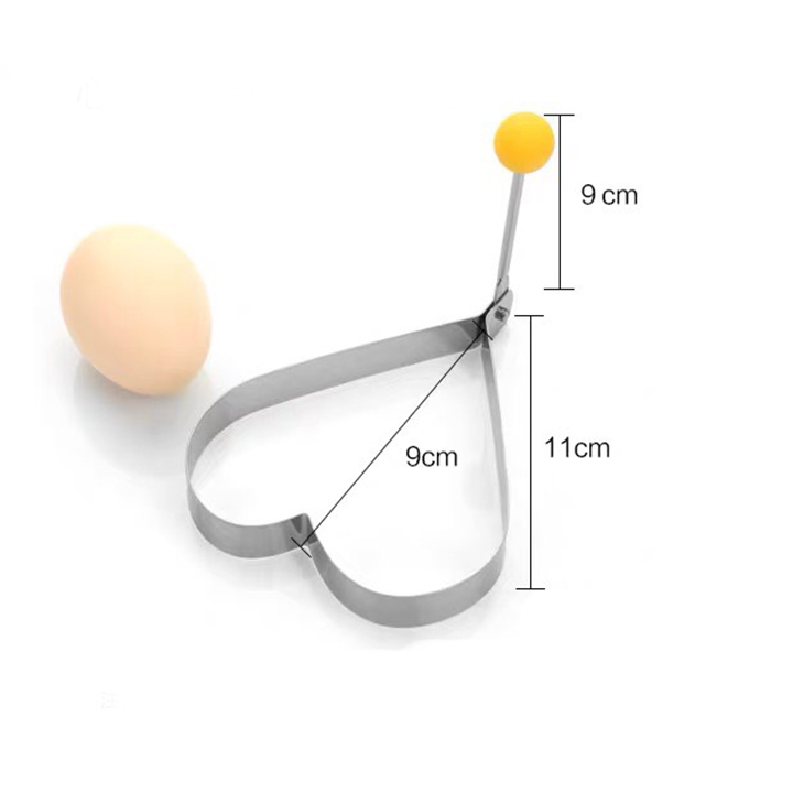 Bộ khuôn tạo hình tráng trứng, làm bánh, tạo hình thù ngộ nghĩnh bắt mắt gây hứng thú cho trẻ