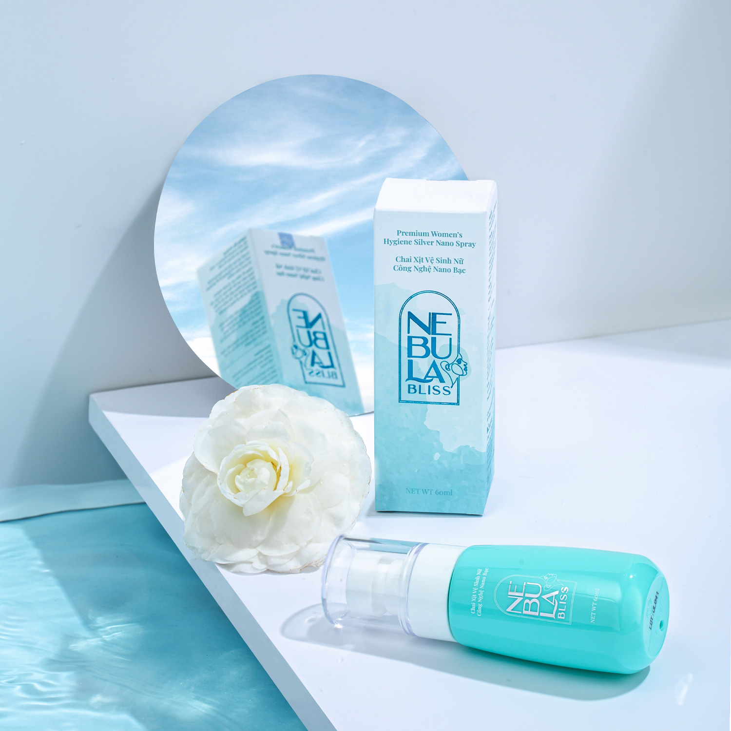DUNG DỊCH VỆ SINH DẠNG XỊT NEBULA BLISS