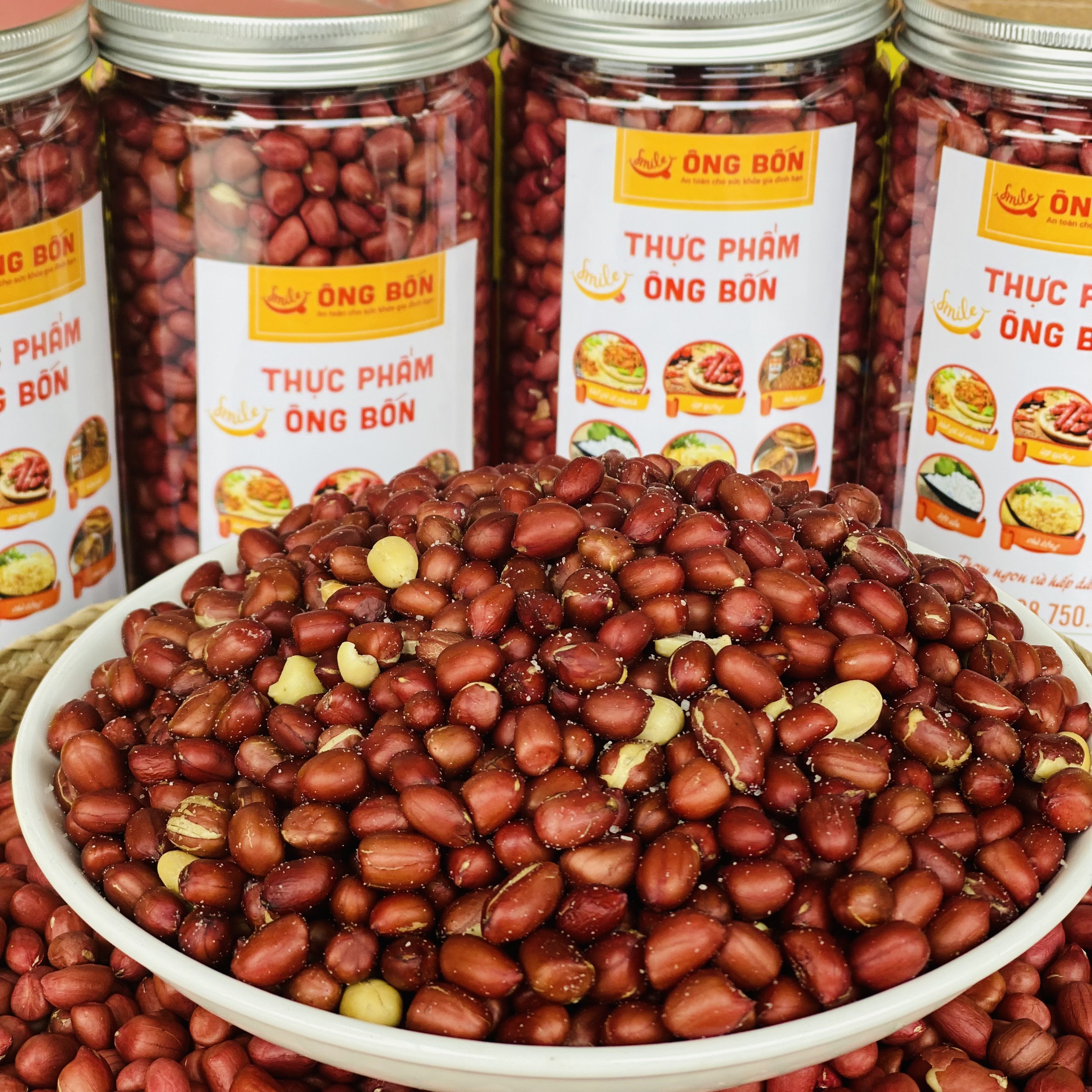 Lạc Đỏ Rang Muối - Đậu Phộng Tây Bắc Rang Muối