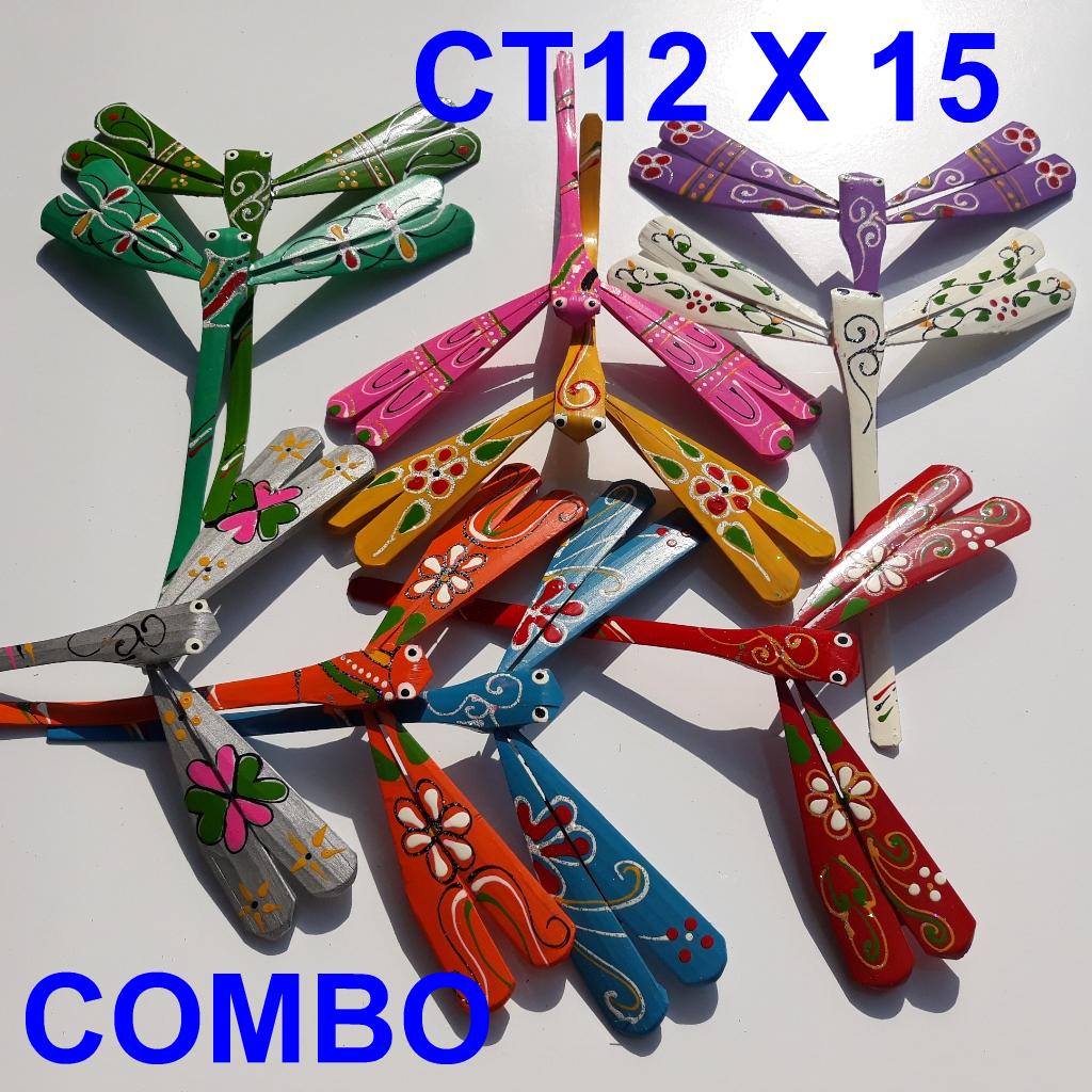 Combo 150 CT12 chuon chuon tre mau 12cm