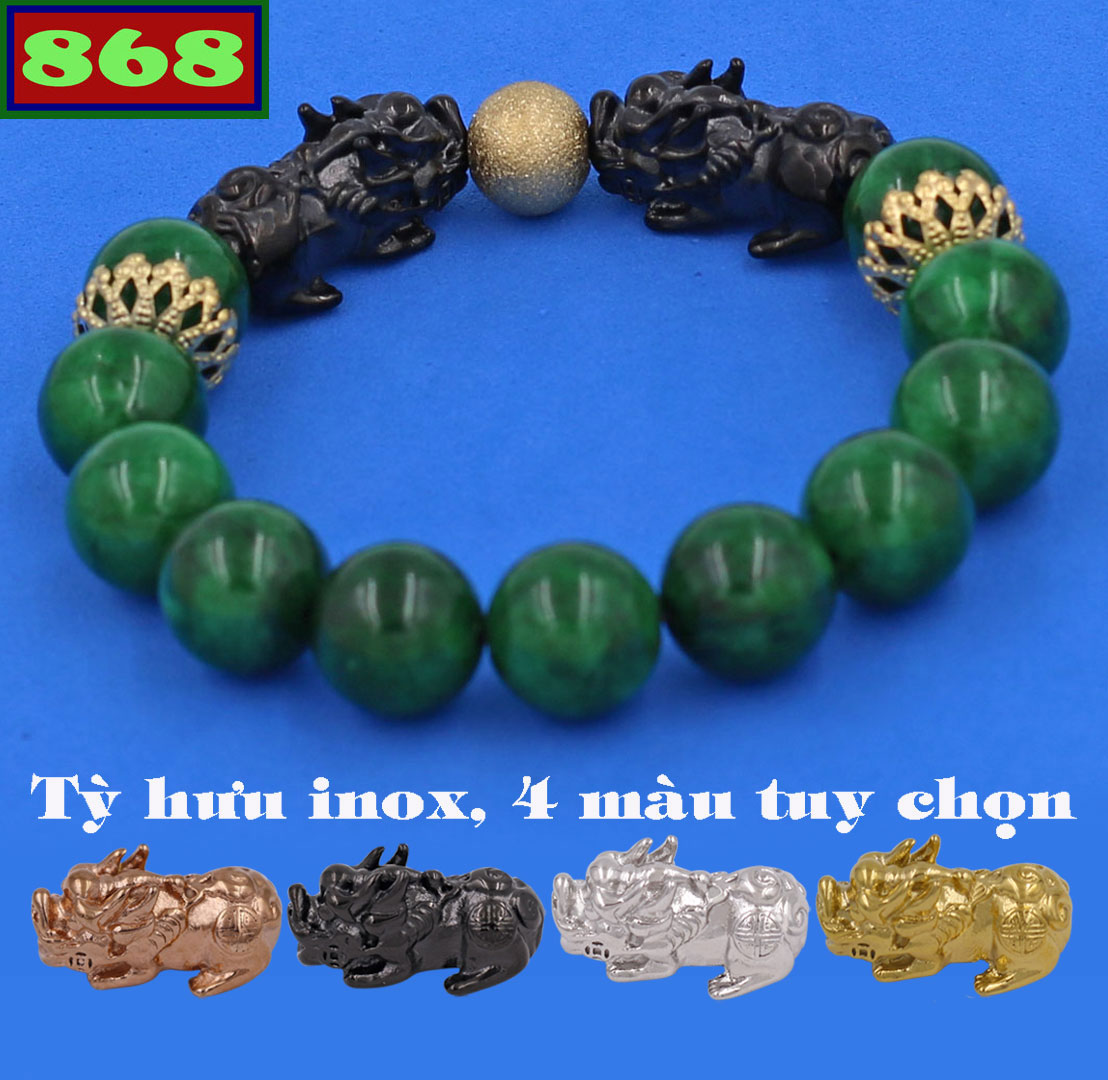 Round chain bracelet marble coating glass charm 2 maidservant retired stainless steel, beads 10 cups, 12 cups, charm maidservant retired, bracelet bead chain, bracelet feng shui