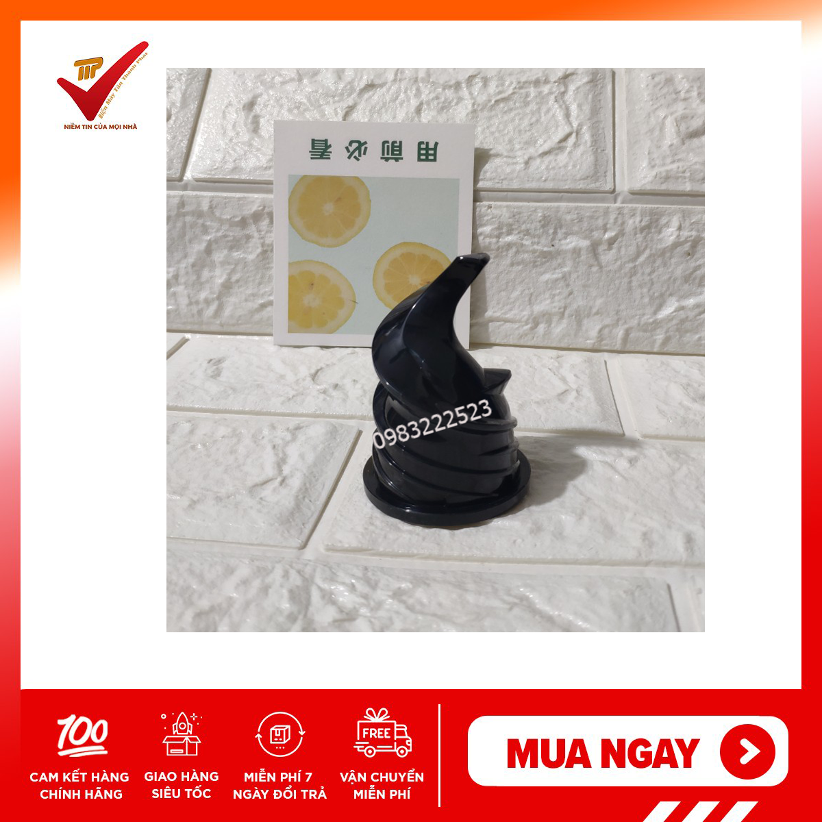 [Voucher 7% Max 800K] (Máy ép chậm Mokkom) Linh kiện Trục xoắn đen