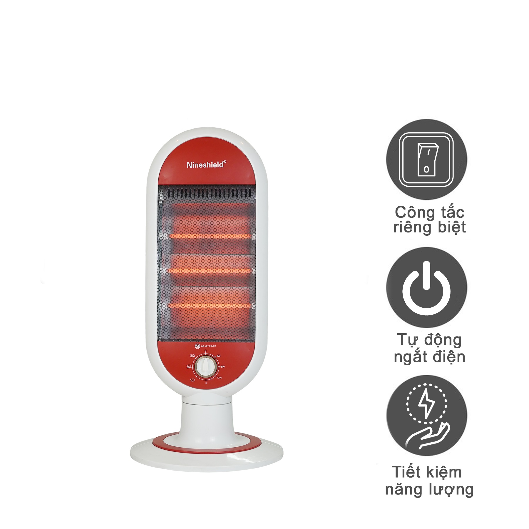 Máy sưởi Halogen Nineshield NS05SH
