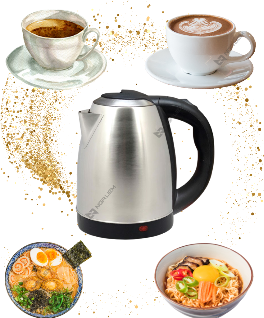 Ấm Siêu Tốc Đun Nước 1.8L Electric Kettle