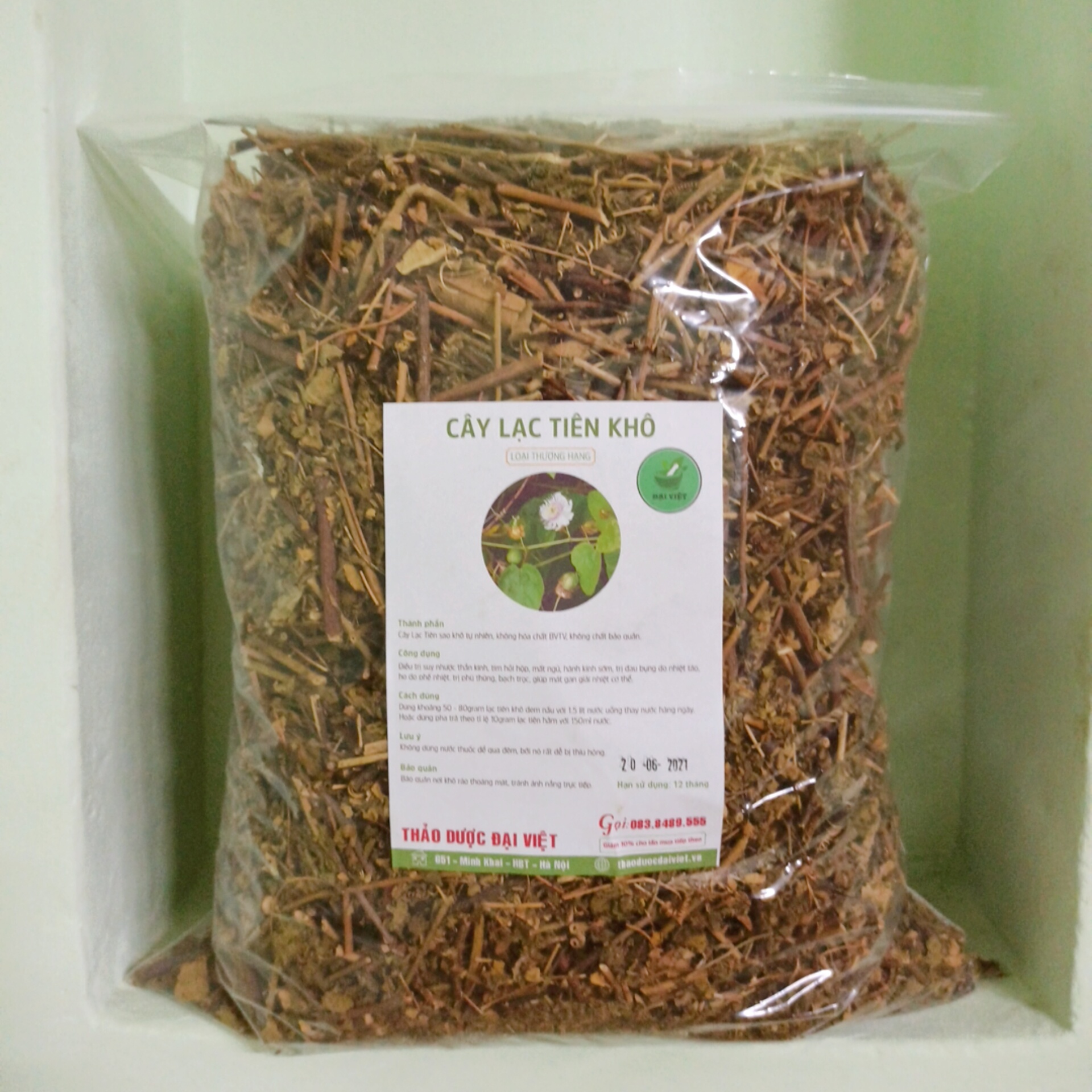 Cây Lạc Tiên khô  1KG - DV078