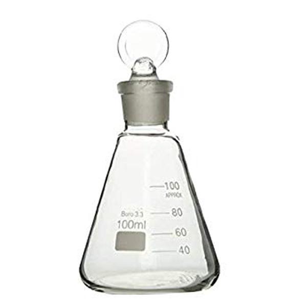 Bình tam giác có nút nhám 100ml